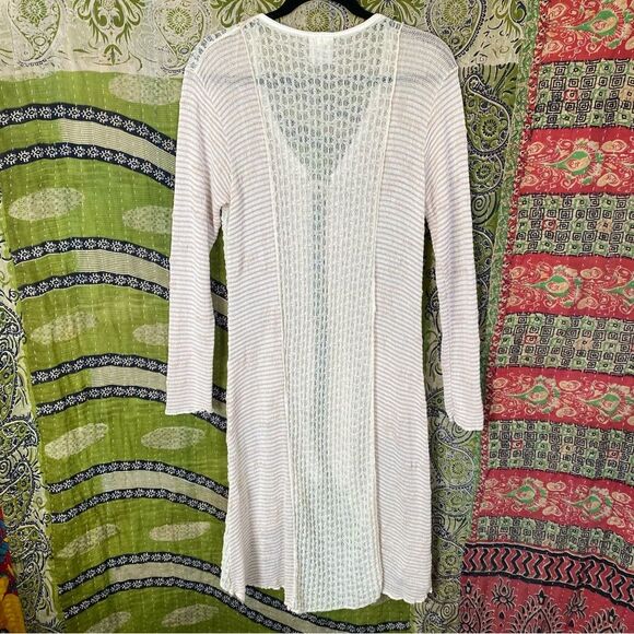 NWOT Hand Jive Clothing Cream/ Ivory Stevie Cardigan Size Small - Picture 9 of 15